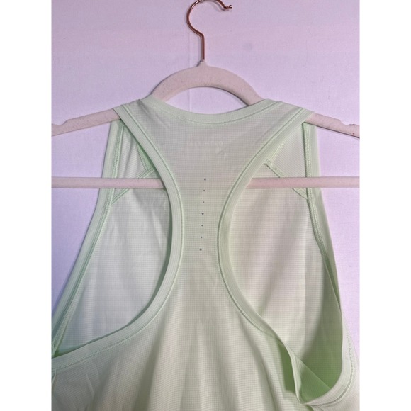 Athleta • NWT Grid Knit Singlet Tank Top Lime Green Athletic Racerback Small - Picture 7 of 9